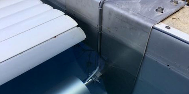 Volet immergé - Gamme Bermude - Vue équerre rotated