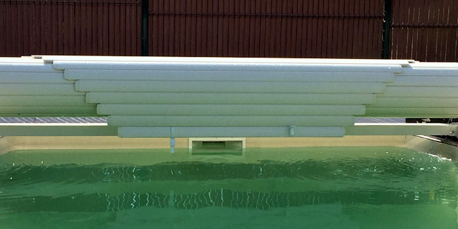 Volet hors sol pour piscine - Modèle Ténérife - Motorisé