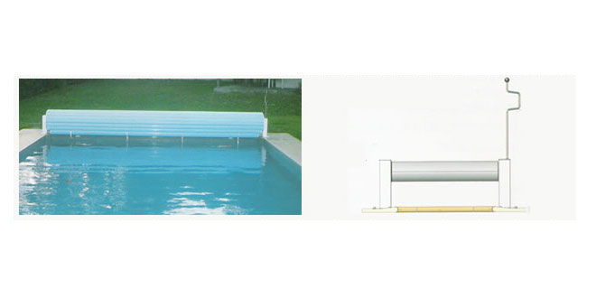 Volet hors sol Atlantic pour piscine - Plan