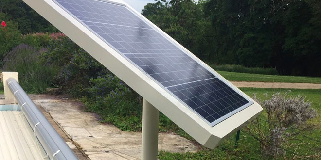 Panneau solaire pour volet hors-sol "Tahiti"