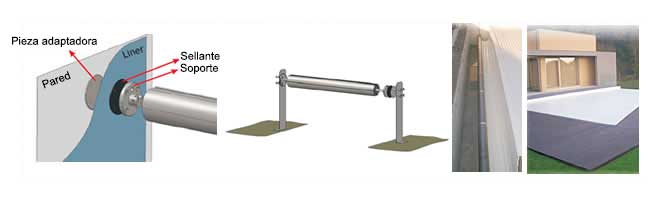 Volet roulant Ibiza bois-acier